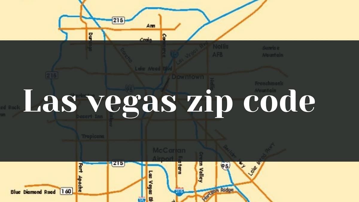 las vegas zip code